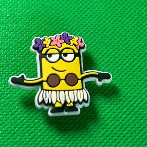 🌼 (5/$10 or 10/$15) NEW “Minion” Fun Croc Shoe Charm Collection